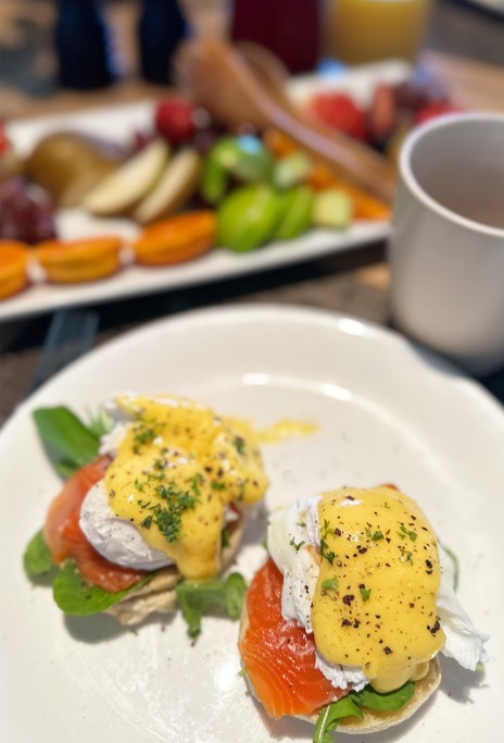 Fuel up with a chef-made breakfast