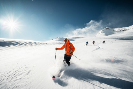 Heli-Skiing and Lunch in Italy