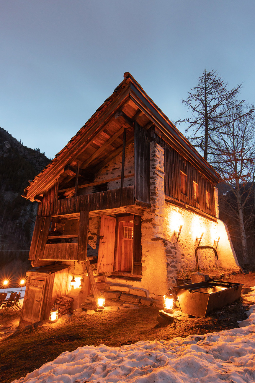 Le Crot Alpage outpost in France.