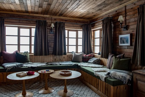 Interior of the Lake House