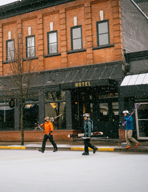Historic lodge in downtown Revelstoke