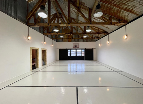 Indoor gymnasium in Hauknsvik