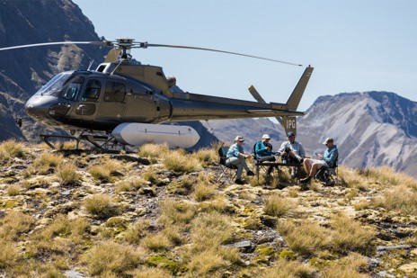 Pause to take in the views and eat your chef-prepared lunch